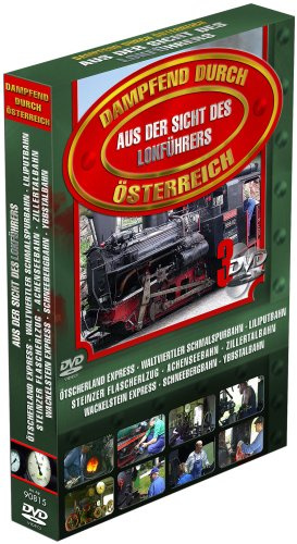 Dampfend durch Österreich - Aus der Sicht des Lokführers - Box [3 DVDs]