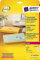 AVERY Zweckform Laser-Etiketten /L4772-25, transparent, 99,1x42,3,Inh. 300