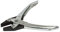 Maun 4861-160 Flat Nose Parallel Plier Return Spring 160 mm | Secure Even Grip Along Length of Serrated Parallel Jaws | Long-Lasting Return Spring | V-Slot Open Throat to Hold Wire and Rod
