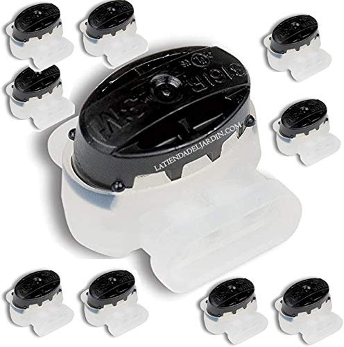 Connettore stagno per 3 cavi elettrici da 1,5 mm max 30 V. Utilizzato da installatori di irrigazione per collegare cavi elettrici. Confezione da 30 schede di giunzione.