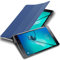 Cadorabo Custodia Tablet per Samsung Galaxy Tab S2 (8.0 Zoll) SM-T715N / T719N in BLU SCURO JERSEY – Copertura Protettiva Molto Sottile di Similpelle in Stile Libro CON Auto Wake Up e Funzione Stand