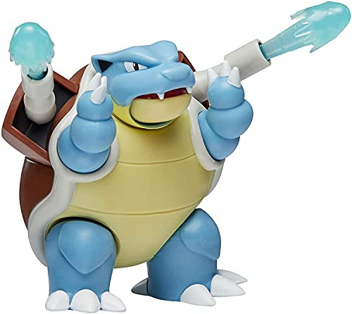 Pokémon Pokemon Figur Turtok Blastoise – 11,4 cm Figur - Neueste Welle 2021 - Offiziell Lizenziert Pokemon Spielzeug