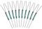 Gebildet 10pièces 4W 3 Broches Interrupteur Reed Interrupteur à Induction Magnétique (2.5mm x 14mm) Normalement Ouvert N/O N/C SPDT Reed Contact, Joint en Verre