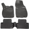 J&J AUTOMOTIVE | 3D Gummimatten Auto Matten Fussmatten Kompatibel mit Zafira C Tourer 2011-2019, Rand cca 4cm, Allwetter, 4Tlg, Premium Qualität