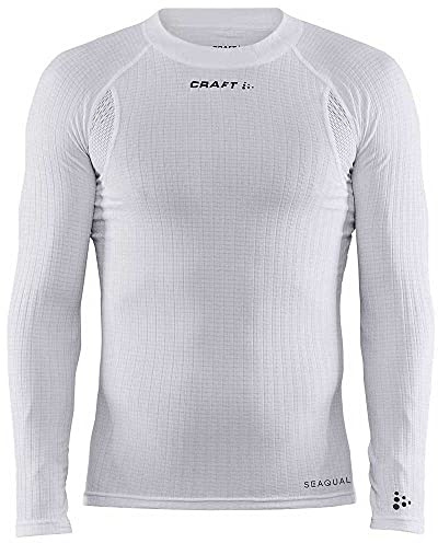 Craft ACTIVE EXTREME X CN LS Baselayer Herren, Activewear für herren Langarm, Waffelstrick-Design, Temperaturmanagement, für kalte Temperaturen, recyceltes Polyester