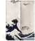 HERCHR Divisorio Stile Curtain Tapestry, Noren Ukiyoe Hokusai The Great Wave Off Kanagawa Pesce Tenda giapponese, asiatico finestra trattamento appeso porta arazzo,Giapponese Noren Tenda, 85×120 cm