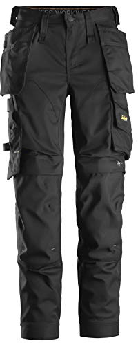 Snickers Workwear Arbeitshosen für Damen 6247 (Black, 40)