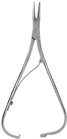 Zhuolong Dentalzange für die Viehzucht - Schmalnasenzange mit ergonomischem Griff aus Edelstahl