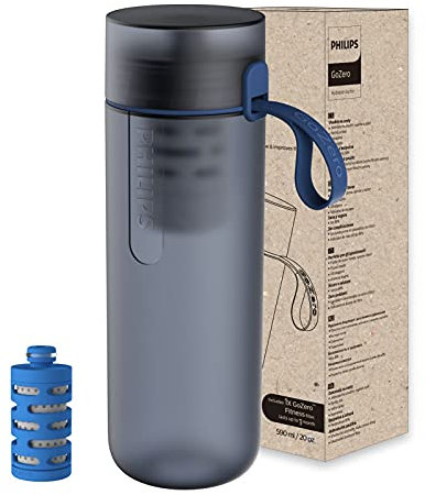 Philips Water Bidon, Bleu, 590 ML