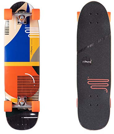 Loaded Boards Coyote Longboard Skateboard Komplett (Hola Lou, Otang Fat Free 80a Rollen, Paris 129mm Street Trucks)