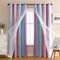 XiDi Dream Star Verdunkelungsvorhänge für Kinderzimmer, Mädchen, Prinzessinnen-Vorhang für Tochter, Schlafzimmer, Fenster (Rosa-Violett, B 34 x L 84)