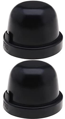 ECSiNG 2 STÜCKE 70 mm Durchmesser Gehäuse Staubschutz Gummischale Dichtungskappen Abdeckung für Auto LED Scheinwerfer HID Xenon Lampe