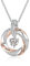 Lam Hub Fong Damen Kette mit 3 Namen 925 Sterling Silber 12 Geburtsstein Anhänger Halskette für Frauen Personalisierter Muttertag Schmuck Geschenk für Mama/Freundin/Tochter Weihnachts Geschenk#4
