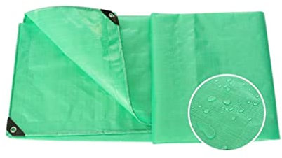 YiYYPT Abdeckplane Gewebeplane Holzplane Plane mit Ösen 180 g/m² PE Gartenplane wasserdicht reißfest Schutzplane für Gartenmöbel Grill Pool Trampolin Regenplane