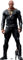 empireposter Black Adam - Dwayne Johnson - Filmaufsteller Star VIP - Pappaufsteller Standy - 74x192 cm