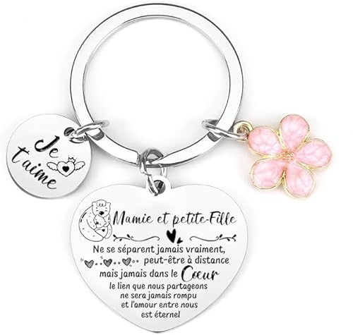 XQXQXZ Cadeau Petite Fille - Mamie Anniversaire et Noël Personnalisé