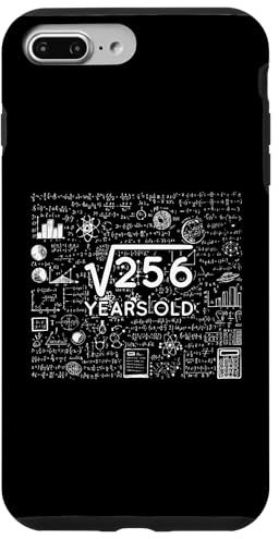iPhone 7 Plus/8 Plus Square Root of 256 Funny Math 16th Birthday 16 Years Old Case