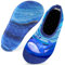 Kinder Badeschuhe Schwimmschuhe Wasserschuhe Jungen Baby Strandschuhe Aquaschuhe Schnell Trocknend für Beach Pool(Wale Blau22/23)