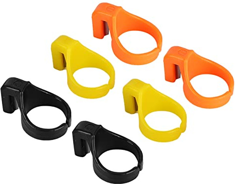 6Pcs/Set Thread Cutter Ring, Finger Blades Home Thimble Sewing Handcraft DIY Tools