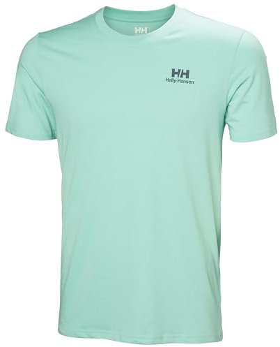 Helly Hansen Camiseta Nord Graphic para Hombre, Color Laguna, Talla L