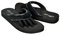 Pedi Couture SPA Pediküre Sandale Schwarz Größe M