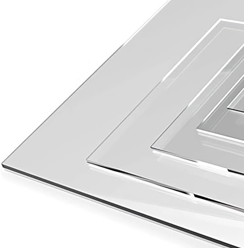 610mm x 610mm 2mm acrylic sheet for greenhouse glass replacement