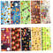 Halloween Nail Art Decal, 10 Sheets Halloween Nail Foil Transfers Stickers Pumpkin Spider Skull Ghost Witch Nail Decals Festival Party Decoration Manicure Tips Wraps, Halloween Manicure Sticker