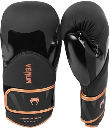 Venum Challenger 4.0 Gants de Boxe - Noir/Bronze - 10 Oz