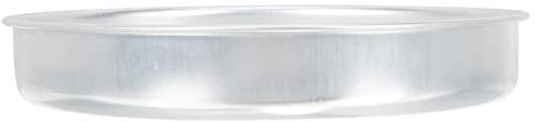 SHOWERORO Utensilios Para Hornear De Aluminio Pantalla Para Hornear Pizza Bandeja Para Hornear Antiadherente - Bandeja Para Hornear Moldes Para Tartas De Aluminio Asadera Silver
