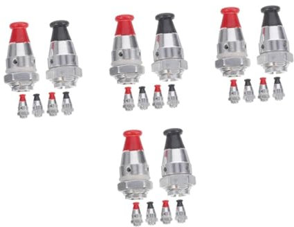 Ciieeo 4sets Pressure Cooker Safety Valve Ninja Foodi Replacement Parts Pressure Cooker Accessories Cooks Essentials Pressure Cooker Parts Pressure Plug Cooker Mirro Parts Aluminum 6pcs*4