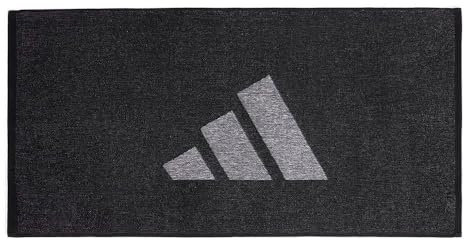 adidas Unisex Performance Pack Towel Towel, Black/White, One Size