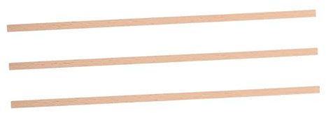 DOITOOL 3 Stück Holzstäbchen zum Basteln groß für Stöcke zum Basteln Dekorationen Bastelstangen Buchsbaum Holzstange Holzstab basteln Holzstöcke Bastelzubehör Holzdübel hölzern