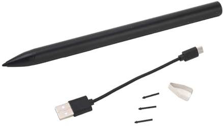 UPALDHOU Stylus Pen, Rechargeable 4096 Level Pressure Sensitivity, Tablet Pen, Digital Pen, Laptop Pencil, for Drawers, Note Takers, Artists, Professionals