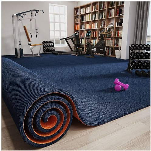Aeovot Tappetino Palestra Yoga - Antiscivolo per Tappeti, Antivibrazione Tappeto Insonorizzante/Fonoassorbente Pavimento Palestra per Attrezzi Casa