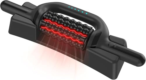 Rouleau de Massage Électrique Anti Cellulite avec Redlight - 6 Vitesses, Corps (jambes, bras, dos, mollets, pieds) – Drainage lymphatique, soutien lymphœdème/lipœdème