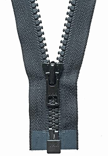YKK Open Ended Zip, No. 580 Black, 66 cm Length