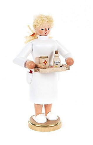 Räuchermännchen Krankenschwester - 21 cm