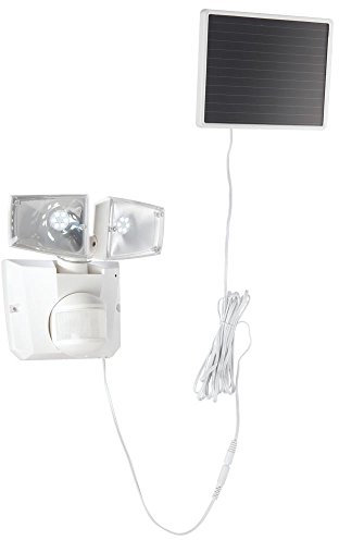 globo 3718S - Foco led para Exteriores con Sensor de Movimiento (plástico, con Placa Solar)