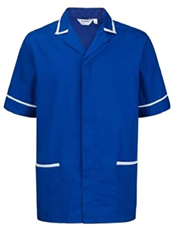 Fashion Link Men Healthcare Tunic Uniform Work Wear Dresses