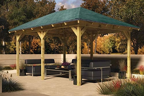 Unbekannt Karibu 4-Eck Pavillon Eco Perida