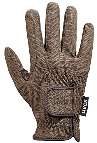 uvex Unisex - Erwachsene, Reithandschuhe, Braun, 9.5