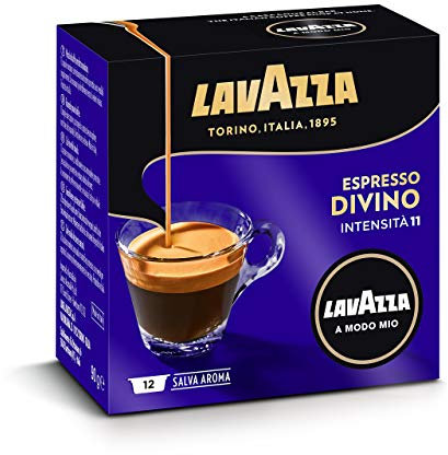 Lavazza Capsule Caffè A Modo Mio Espresso Divino, 10 Confezioni da 12 Capsule [120 Capsule]