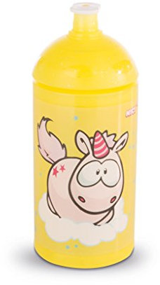 Nici 41801 Theodor und Friends Trinkflasche mit Einhorn, 19.5 cm