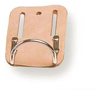 Porte-Marteau Mondelin 805100 en Cuir Rigide – Ceinture de Travail avec Boucle Métallique, Durable et Pratique pour Charpentiers, Menuisiers et Bricoleurs