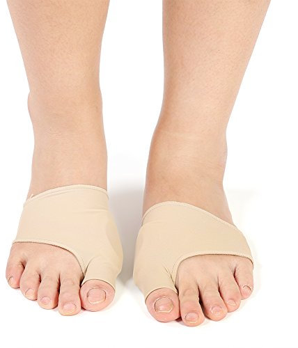 Sonew Hallux Valgus Corrector, Bunion Corrector mit Gel Pads Kissen Ballenschutz der Zehentrenner (L)