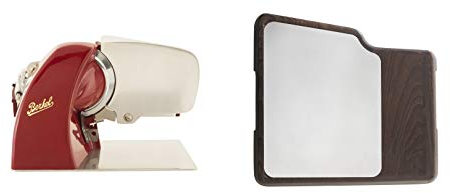 YesEatIs Berkel - Home Line 200 + Schneidebrett Edelstahl (Rot)