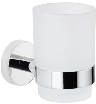 Primaster Zahnputzbecher Classic Round Zahnputzbecherhalter Zahnbürstenbecher