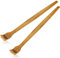 2 Piezas Rascadores de Espalda de Madera Masajeador de Espalda Manual de Mano Rascador de Espalda Larga para Alivio Instantáneo de Relajación Corporal de Picazón