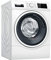 Bosch WDU28512 Serie 6 Sèche-linge intelligent 10 kg 1400 tr/min Séchage optimal EcoSilence Drive Moteur silencieux et efficace, Blanc/gris noir, Wash & Dry 60 Entretien du linge en 60 minutes