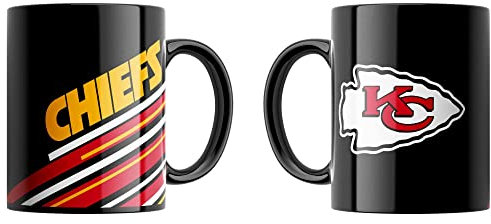 Great Branding Kansas City Chiefs NFL Classic Mug (330 ml) Stripes Tasse - STK